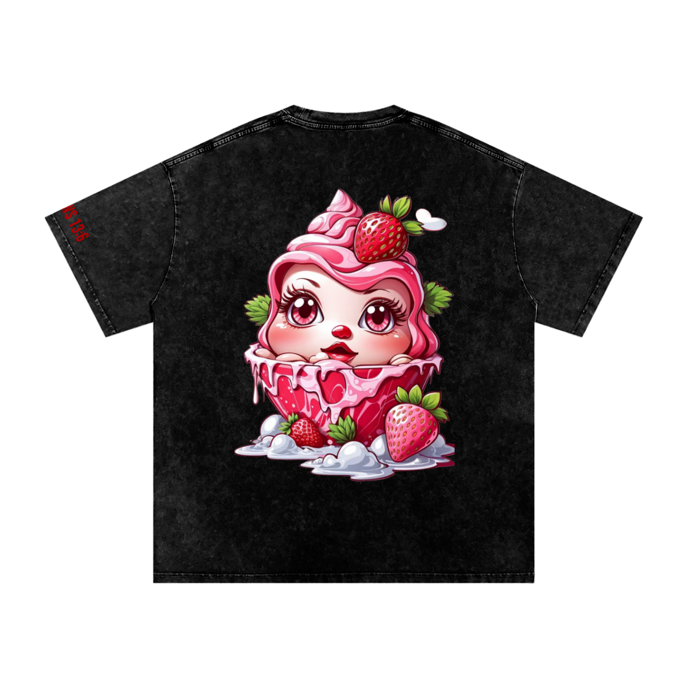 Oversized Wavy Co Tee